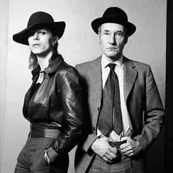 David Bowie and William Burroughs by Terry O&rsquo;Neill - limited edition