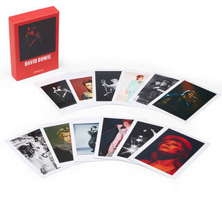 David Bowie collector's box of 50 postcards