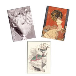 Marie Antoinette Style magnets set