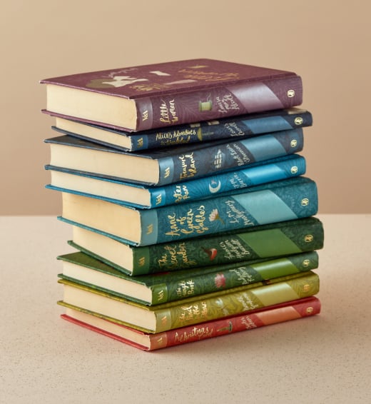 Beloved classics in beautifully patterned hardback editions